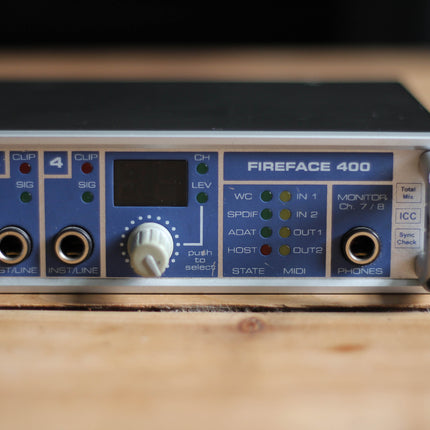 Fireface 400 (+ FireWire PCI Card)