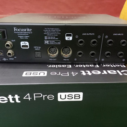 CLARETT 4PRE USB