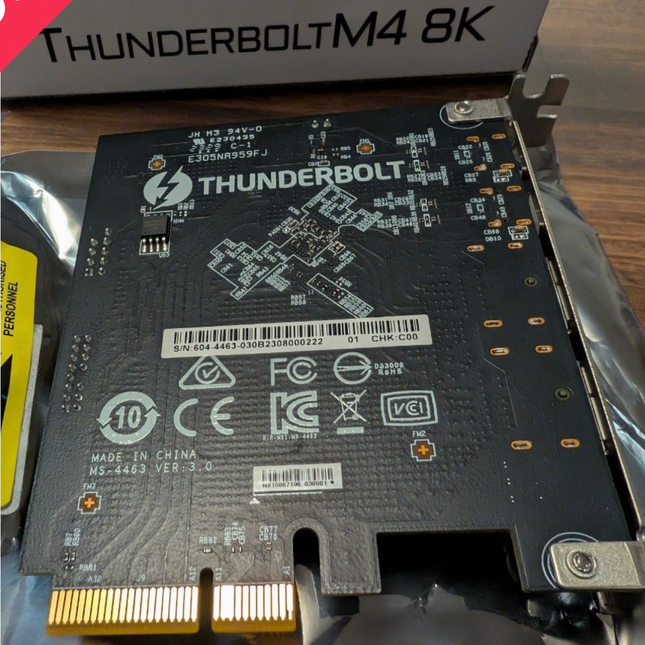 Thunderbolt m4 8k