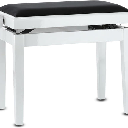 Piano Bench Deluxe | White