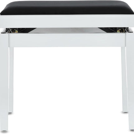 Piano Bench Deluxe | White