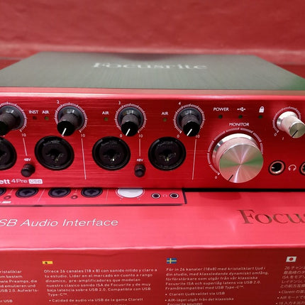 CLARETT 4PRE USB