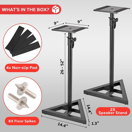 SCARLETT & ADAMS (+ Stands & Cables) Package