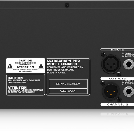 FBQ6200 | Graphic Equalizer